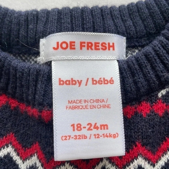 Joe Fresh Sweater  Onesie - Picture 3 of 12